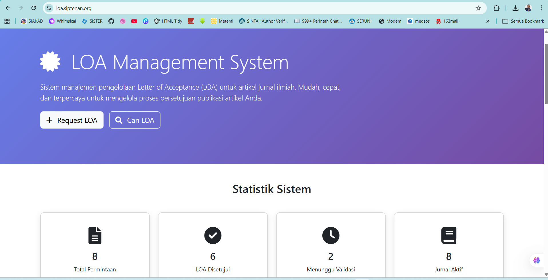 LOA Management System